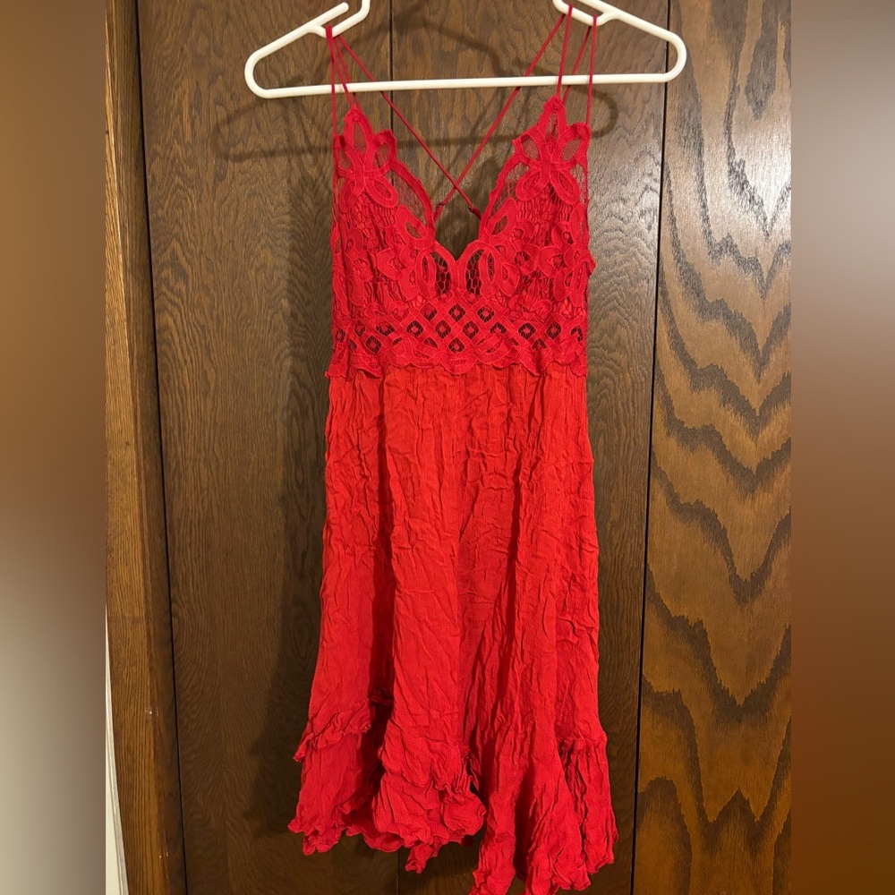 NWOT free people lace dress